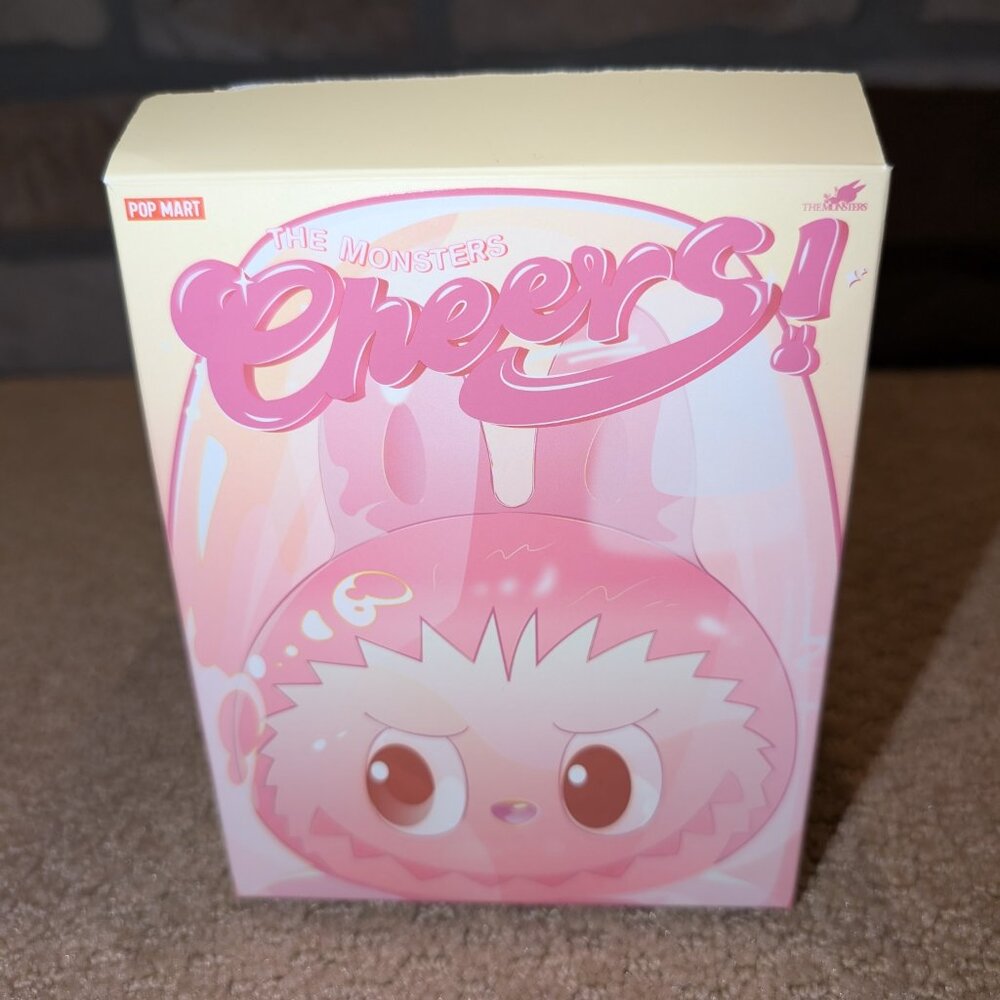 UNBOXED Authentic POPMART Labubu Monsters CHEERS! Series Glass Blind Box